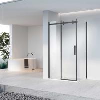 Душевой уголок  прямоугольный Como-N VSR-4CN8012CLB 1200x800 цвет черный стекло прозрачное Vincea