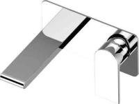 Смеситель для раковины встраиваемый, нержавеющая сталь, исполнение сатин  NOV-BLVM-IN BelBagno