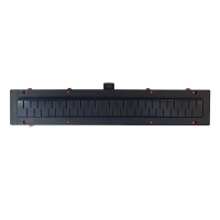 (V950MB) Водоотводящий желоб VECONI BLACK 950 мм MEDIUM - с боковым сливом D 40