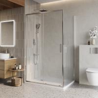 Душевой уголок прямоугольный LUCE-AH-1-120/100-C-Cr 1200x1000x1950 BelBagno