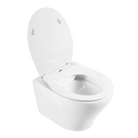 Унитаз подвесной безободковый  BB340CHR BelBagno