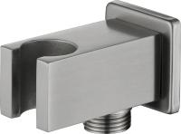 Штуцер с держателем, нержавеющая сталь, исполнение сатин BB-DHLA-IN BelBagno