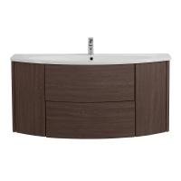 Тумба под раковину с двумя ящиками и двумя дверцами EDEN 121x51 Rovere scuro Soft 54408 CEZARES