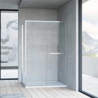 Душевой уголок квадратный/прямоугольный  Slim Soft VSR-1SS1010CL 1000x1000x2000 цвет хром стекло прозрачное Vincea
