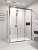 Душевой угол раздвижной 1200х900x2000 цвет профиля Хром стекло прозрачное PR3/R-SP-12090-01-CH-C4 Premium Veconi